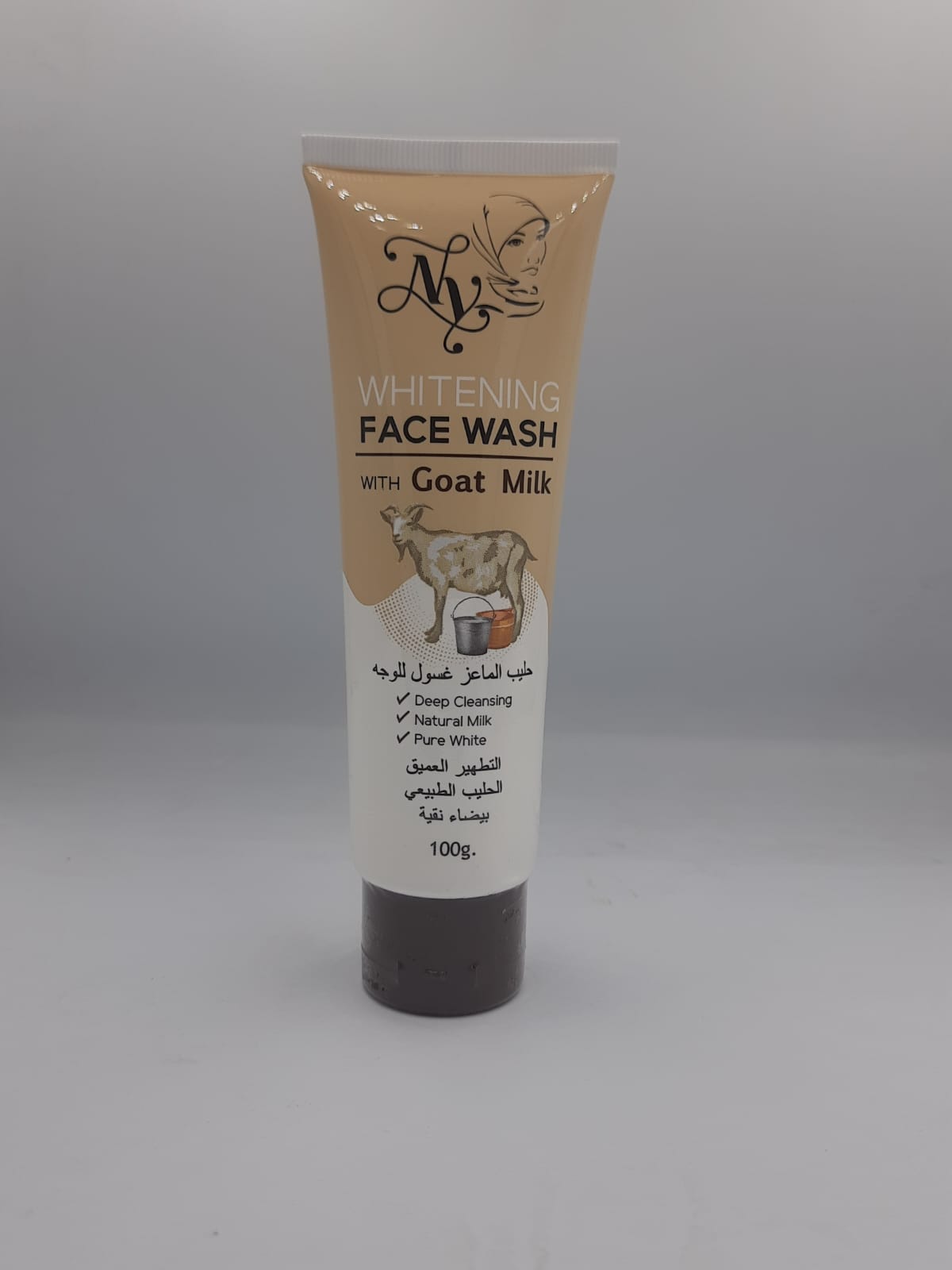 MILK WHITENING FACE WASH 100G