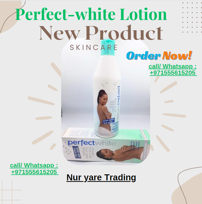 Perfect white lotion