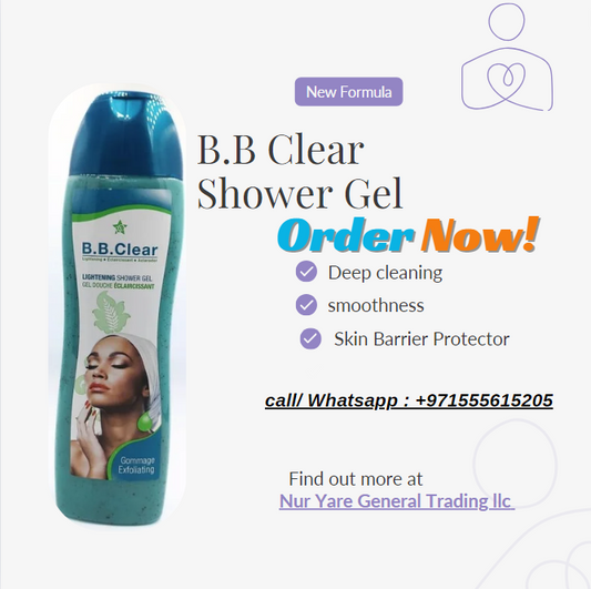 B.B. Clear shower Gel