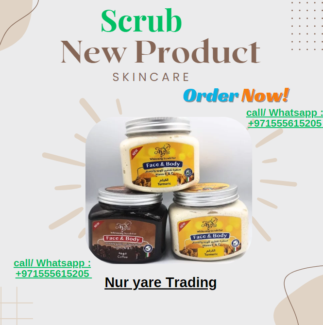 Whitening scrub For Face & body