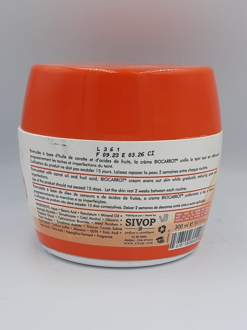 Bio Carrot Cream -500Ml