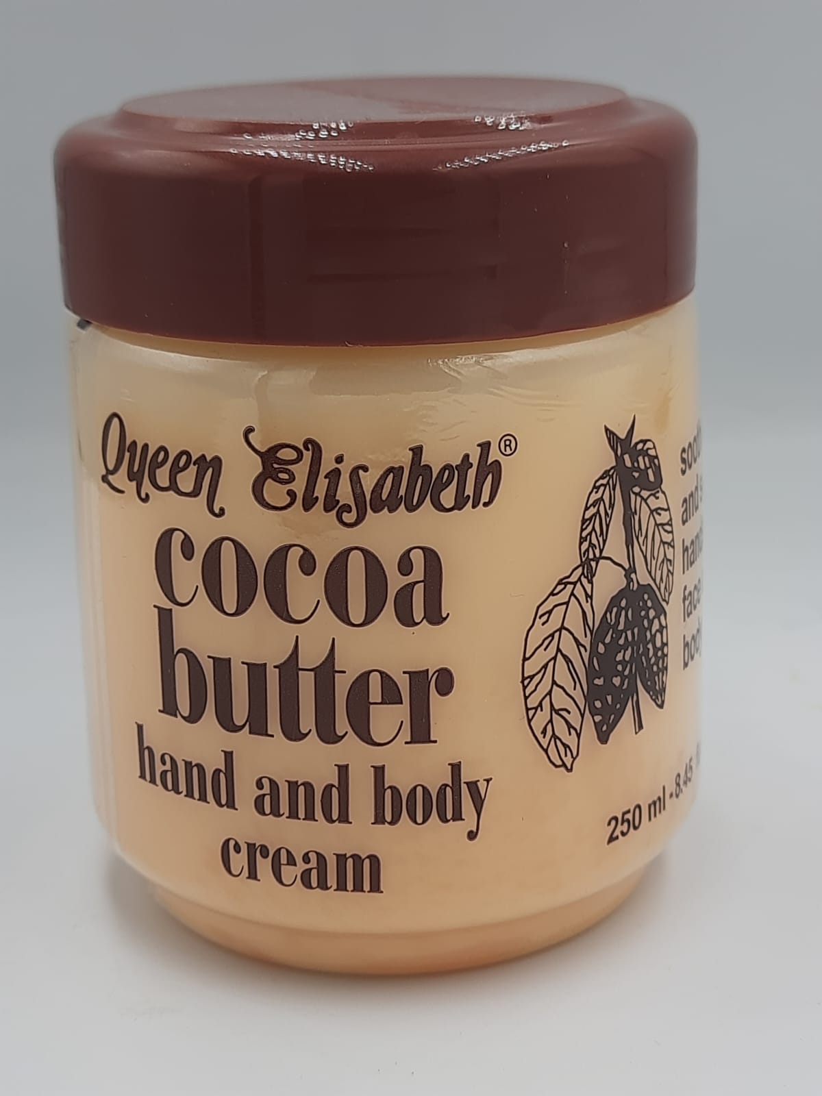 QEEN ELISABETH COCOA BUTTER CREAM -250ML