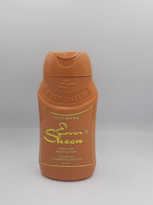 EVER SHEEN COCOA BUTTER&nbsp; HAND AND BODY CREAM -250ML