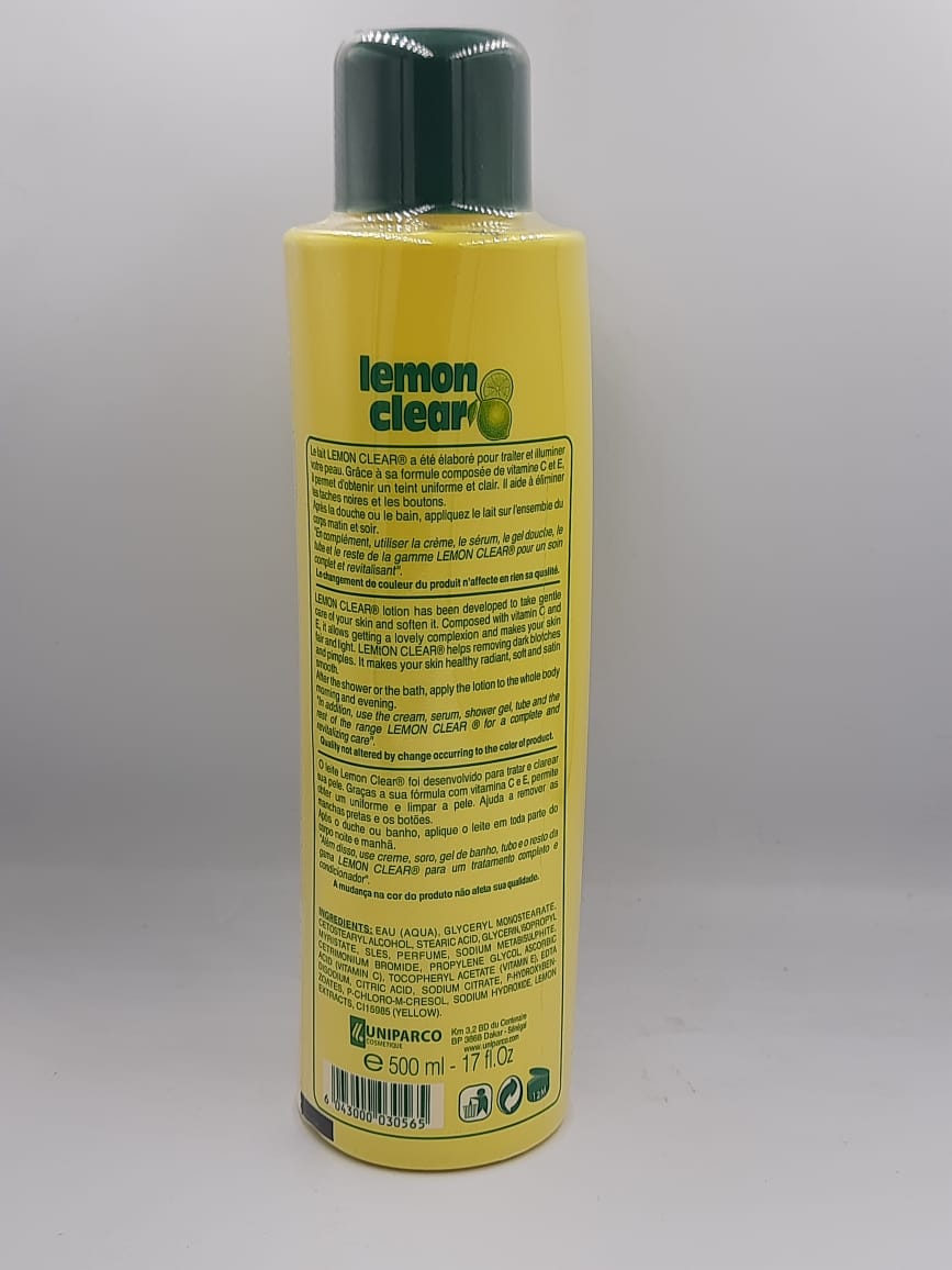 LEMON CLEAR LOTION -500ML