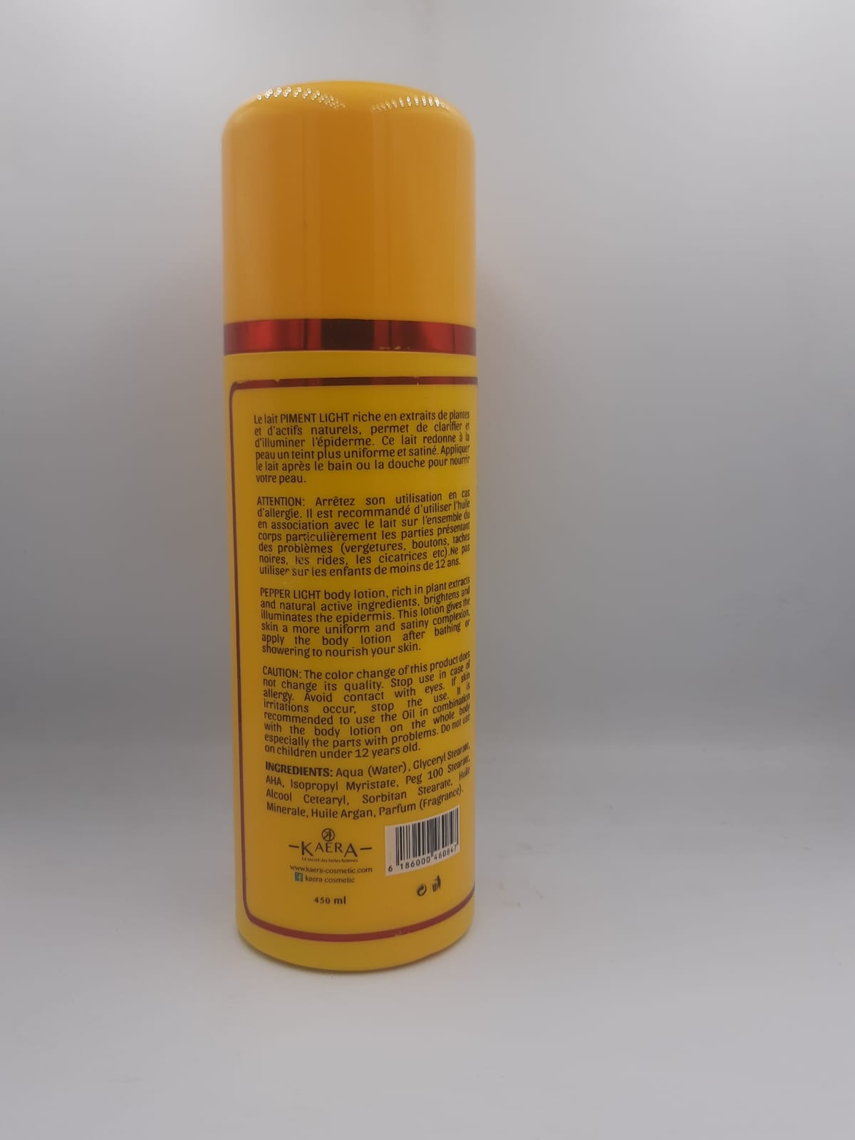 PIMENT LIGHT LOTION 450ML