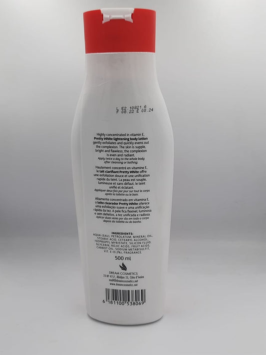 PRETTY WHITE LOTION -500ML