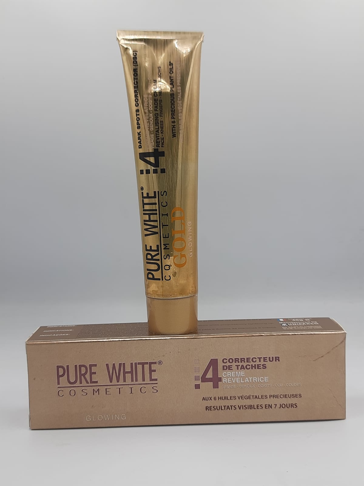 PURE WHITE GOLD TUBE CREAM